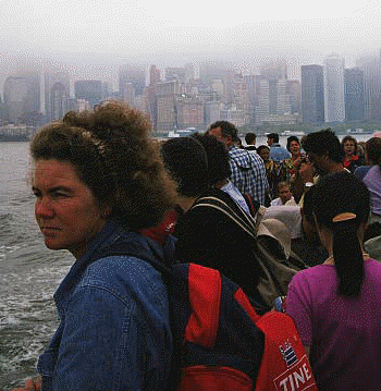 Hilde with Skyline backdrop